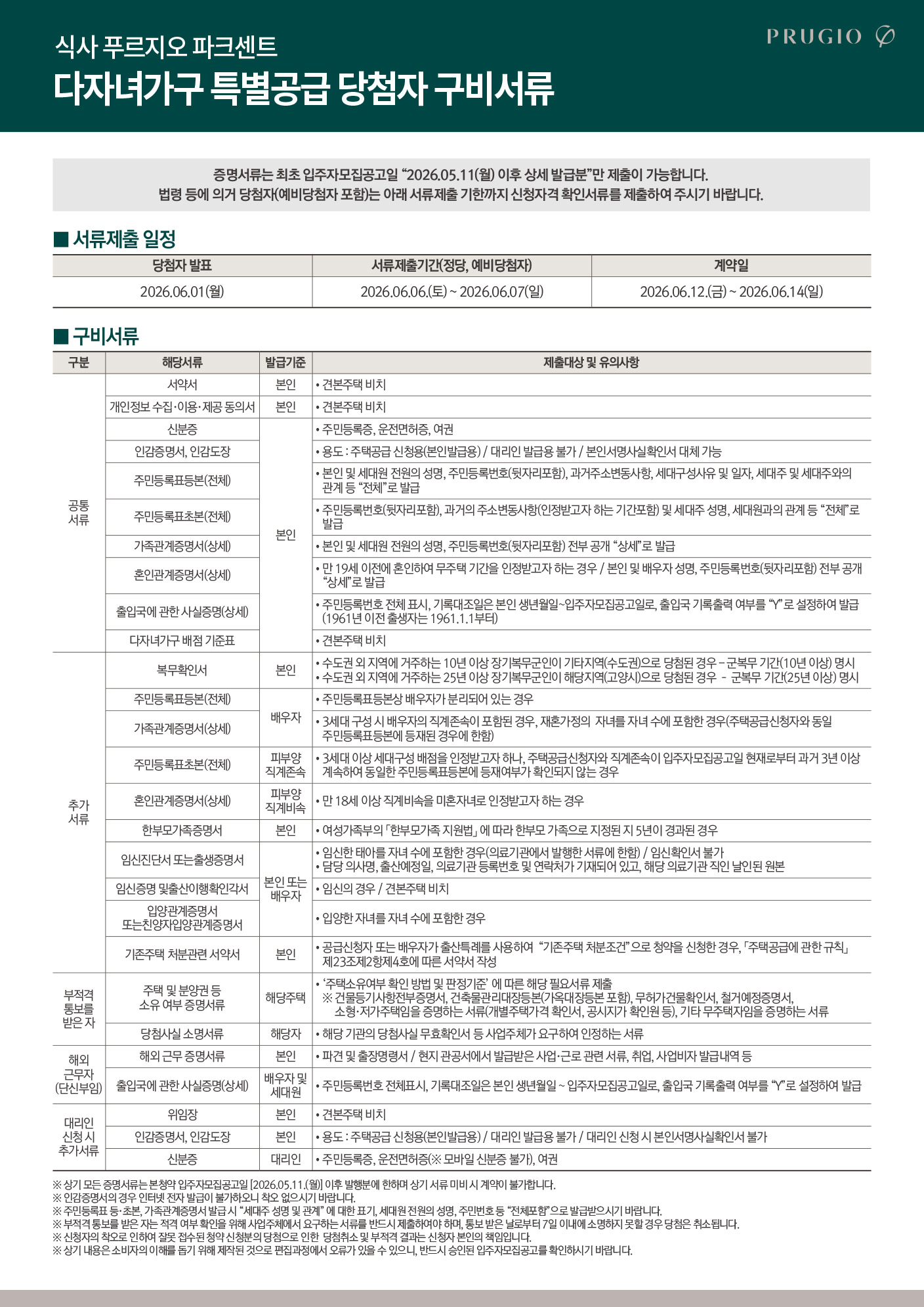 다자녀가구 특별공급